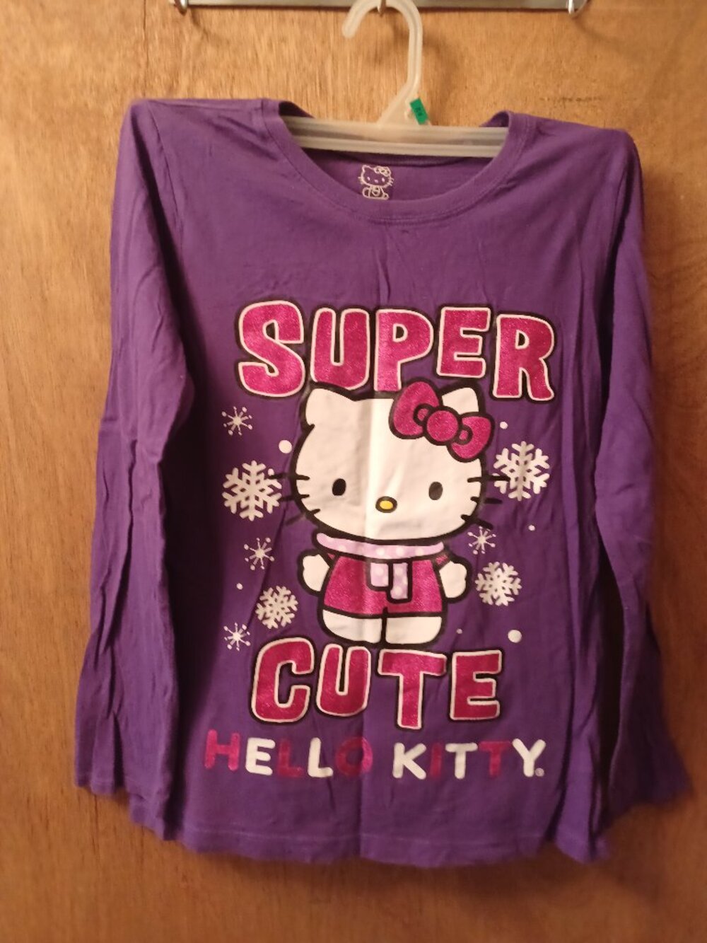 Hello Kitty Girls Shirt Purple